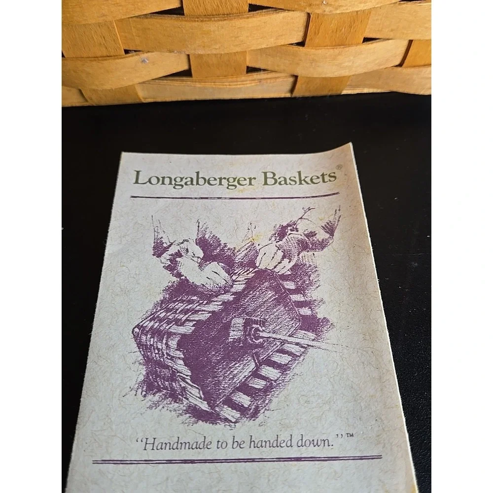 Vintage‎ 1995 Edition Longaberger Dresden Tour Basket 15695